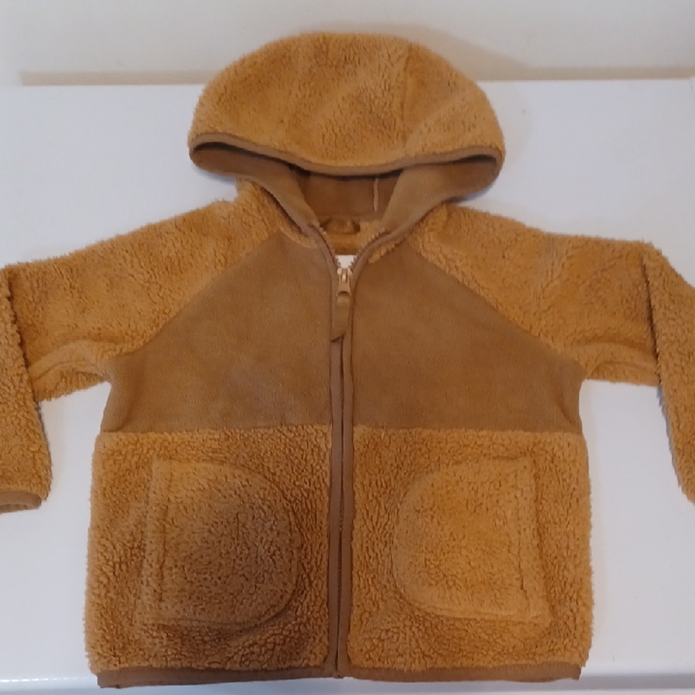 3T CAT & JACK FUZZY SWEATER